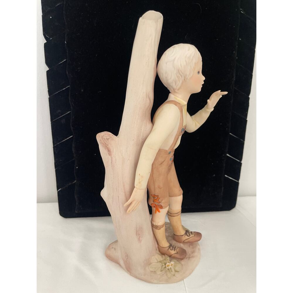 Vintage 1974 Cybis Hansel & Gretel Bisque Porcelain Figurine Set - AS IS - Picture 7 of 11